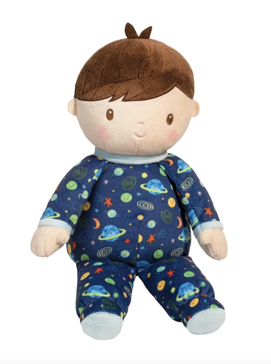 Douglas Gavin Galaxy Soft Baby Doll - Soft & Cuddly First Doll for Babies, Infants & Toddlers - 10-inch Sitting and 13-inch Overall Size