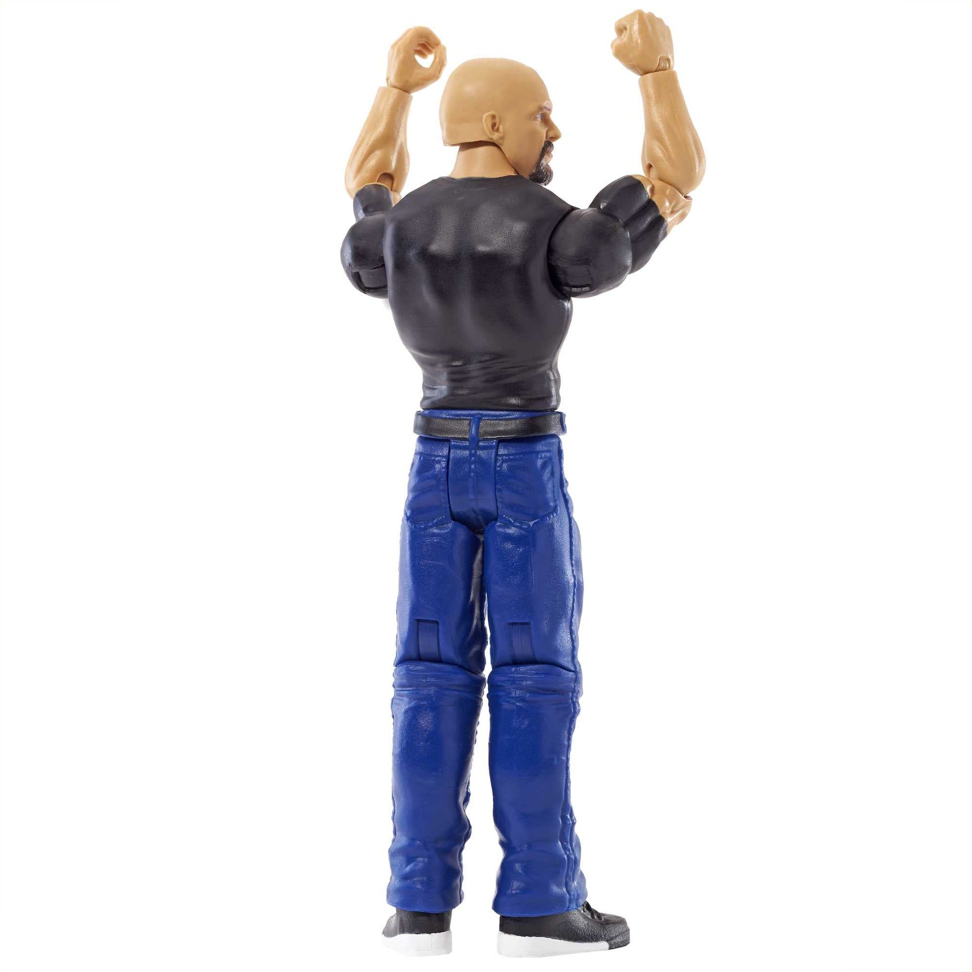 Mattel WWE Basic Action Figure, Stone Cold Steve Austin, Posable 6-inch Collectible for Ages 6 Years Old & Up