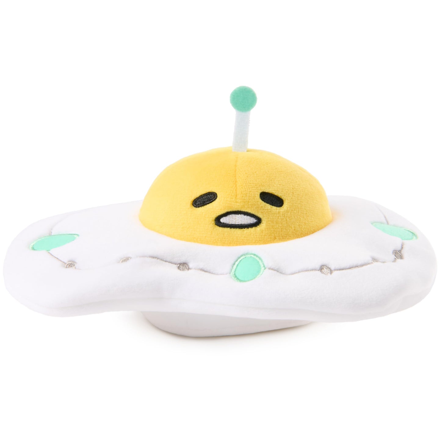 GUND Sanrio Gudetama The Lazy Egg UFO 5-Inch Space Alien Stuffed Toy