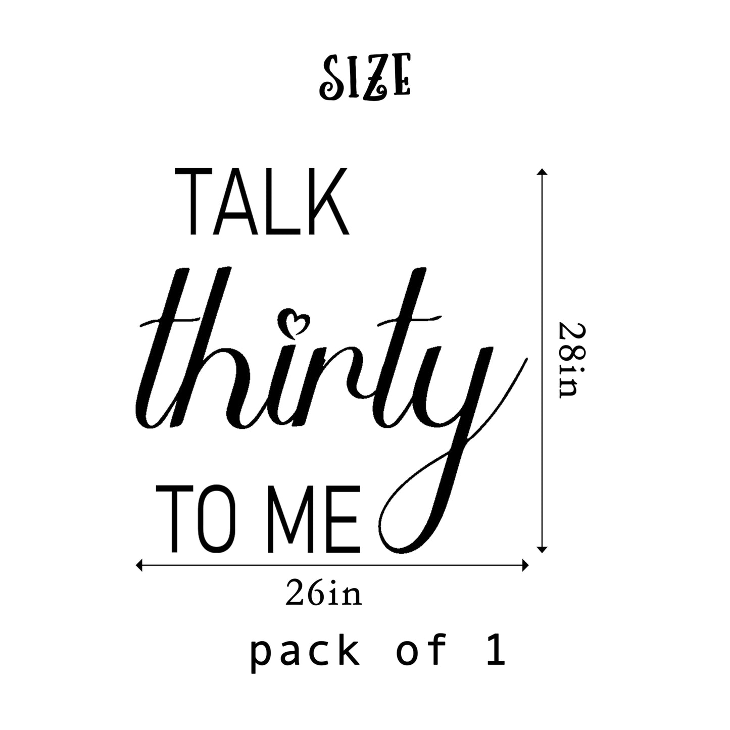 CIEQR Talk Thirty to Me Decal