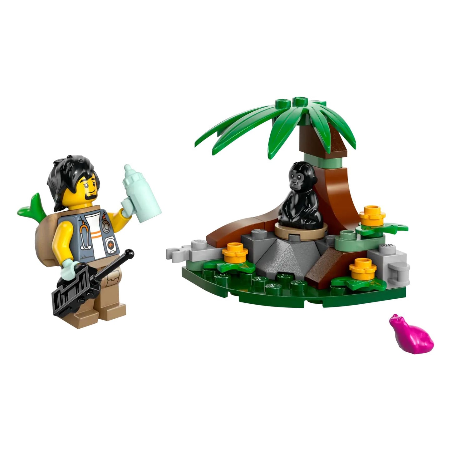 LEGO® City Baby Gorilla Encounter Building Toy Polybag, 30665, 34 Pieces, STEM Toy For Kids Ages 5+