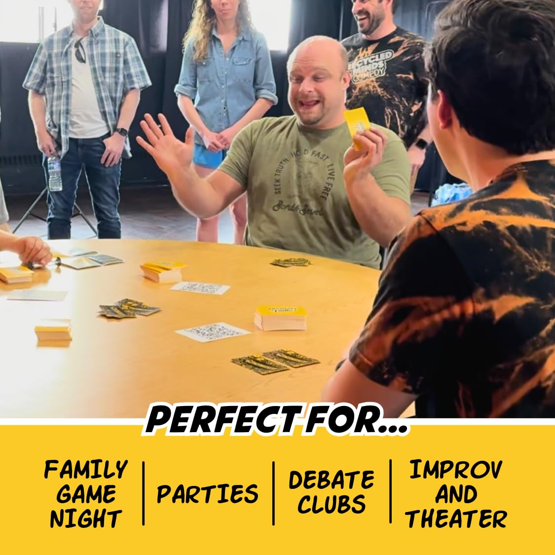 Arguable Truths? | NEW! | A Card Game of Unlikely Arguments and Ridiculous Conspiracies | Fast-Paced Party Game of Debates & Hilarious Topics | Ages