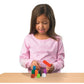 Hand2mind Interlocking UniLink Cubes, Plastic for Early Math, Connecting for Kids Learning, manipulatives, Counting for Preschool Classroom Supplies