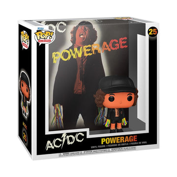 Funko Pop! Albums: AC/DC - Angus Young - Powerage - Collectable Vinyl Figure - Gift Idea - Official Merchandise - Toys for Kids & Adults - Music Fans