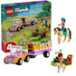 LEGO Friends Horse and Pony Trailer Playset, Building Toy for Kids, Creative Play Gift with Liann and Zoya Characters and 2 Animal Figures, Toy for 4