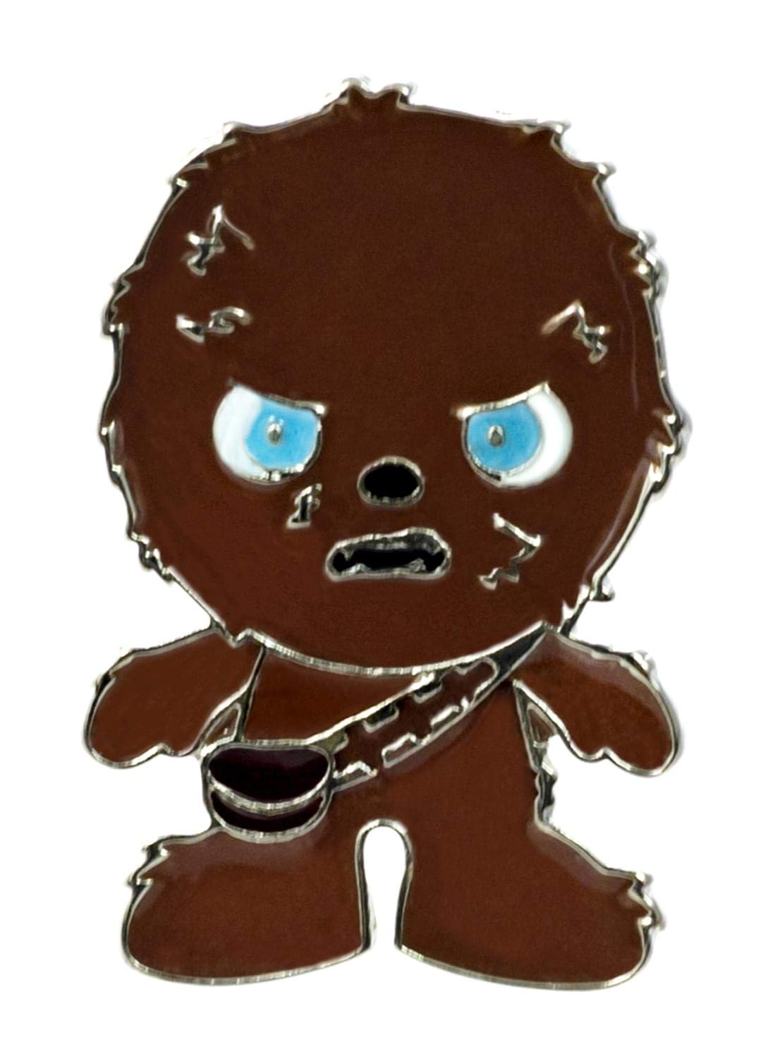 Star Wars Chewbacca Stylized 7 Inch Plush with Enamel Pin