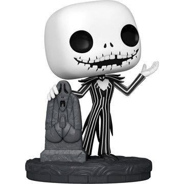 Funko POP! Disney: The Nightmare Before Christmas 30th - Jack Skellington with Gravestone - Collectable Vinyl Figure - Gift Idea - Official