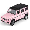 Car Toys for 3 4 5 Year Old Girls Gifts,1/36 Scale G63 Diecast Metal Model Car,Pull Back Cars Toys for Toddler Kids Age 3-6(Pink)