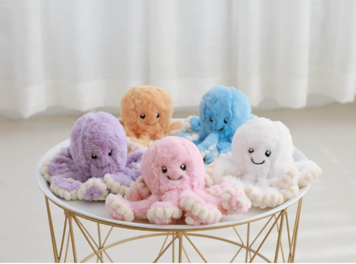 OPHRBU Octopus Plush Toys, Soft Octopus Toys, Best Gift for Birthday, Party, Christmas. 1 Piece (15.7inch, Purple)