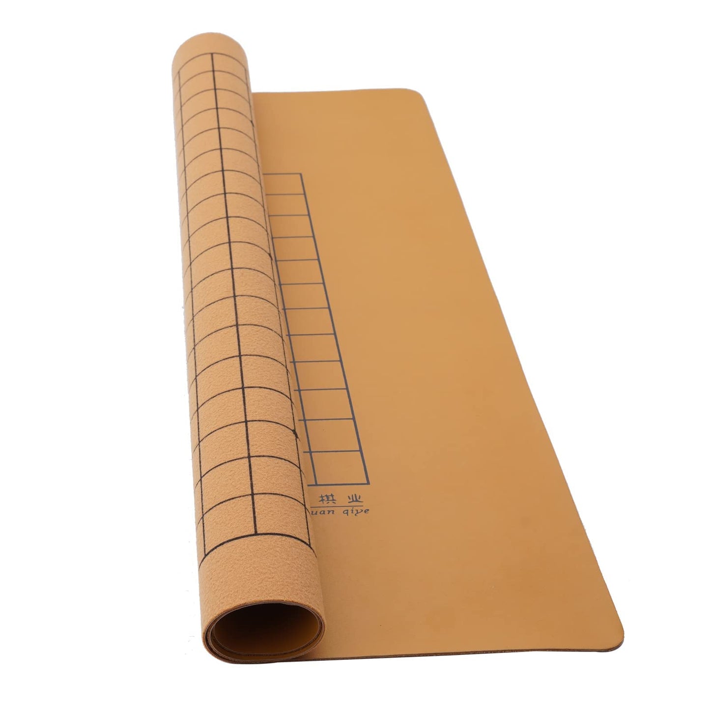 SongYun Go Game Board Reversible 19 x 19/13x13 Roll-up and Foldable Faux Leather Board Portable Travel Board- Classic Strategy Board Game