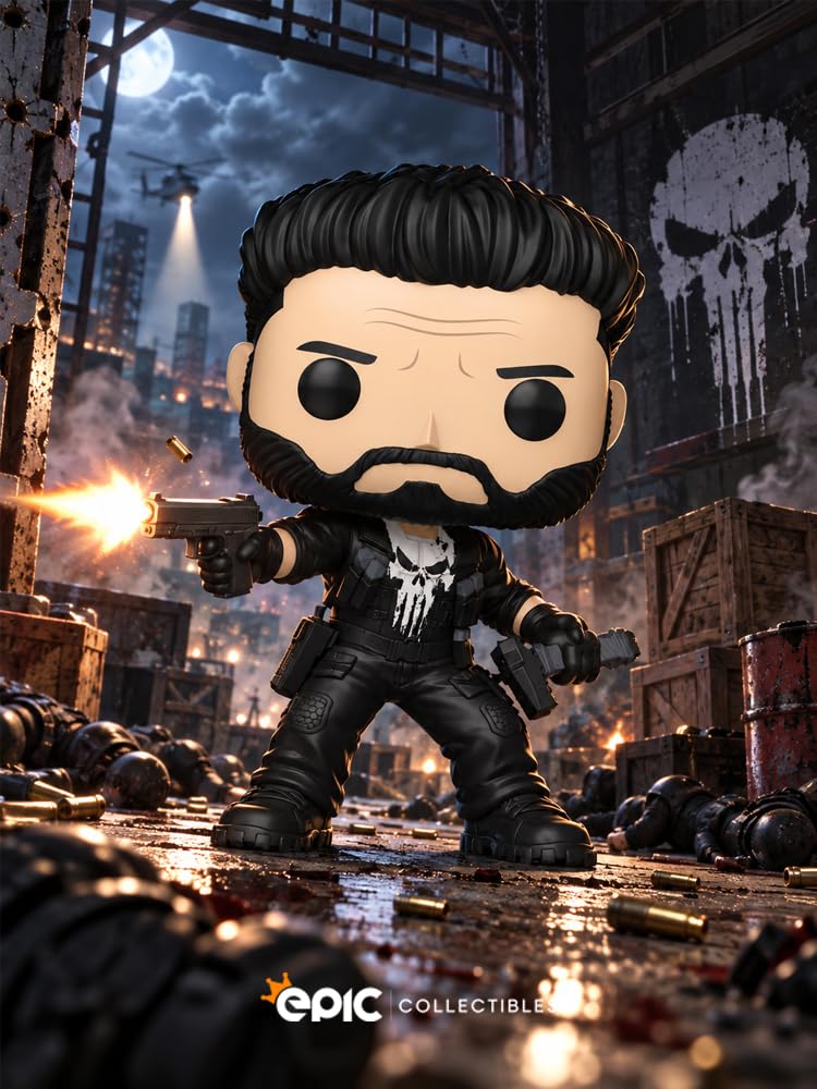 Epic Collectibles Pop Marvel: One Last Kill - Punisher (Glows in the Dark)