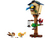 LEGO Creator 3in1 Birdhouse 31143, Birds to Hedgehog to Beehive Set, Forest Animal Figures, Building Toys for Kids Ages 8 Years and Over, Colorful Toy