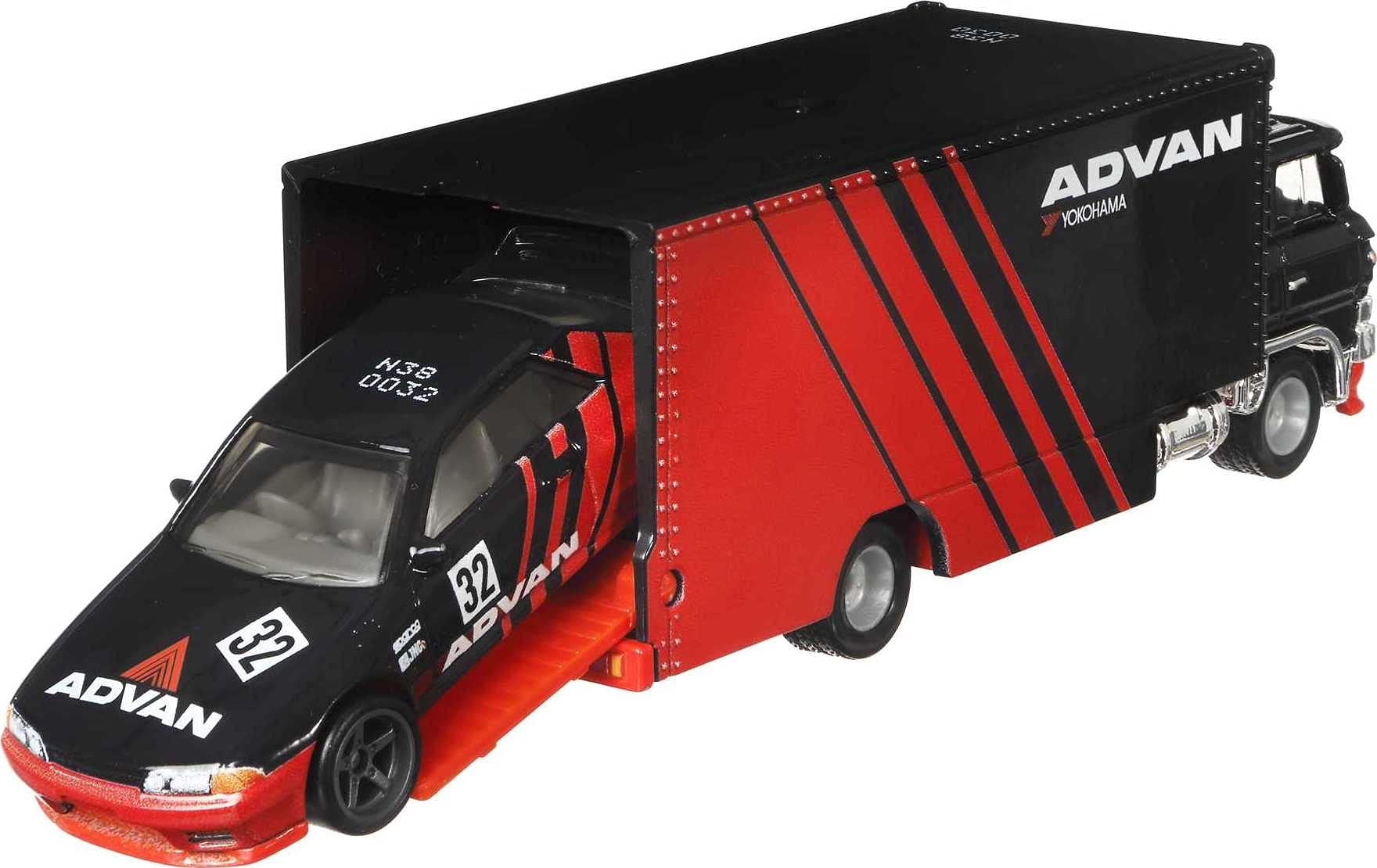 Hot Wheels Team Transport Models and Component Car
