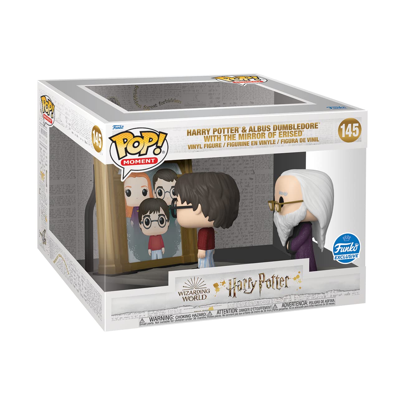 Funko: POP! Moment Harry Potter and Albus Dumbledore with The Mirror Erised, Grow Your Wizarding World Collection Today, Vinyl Collectible, Amazon