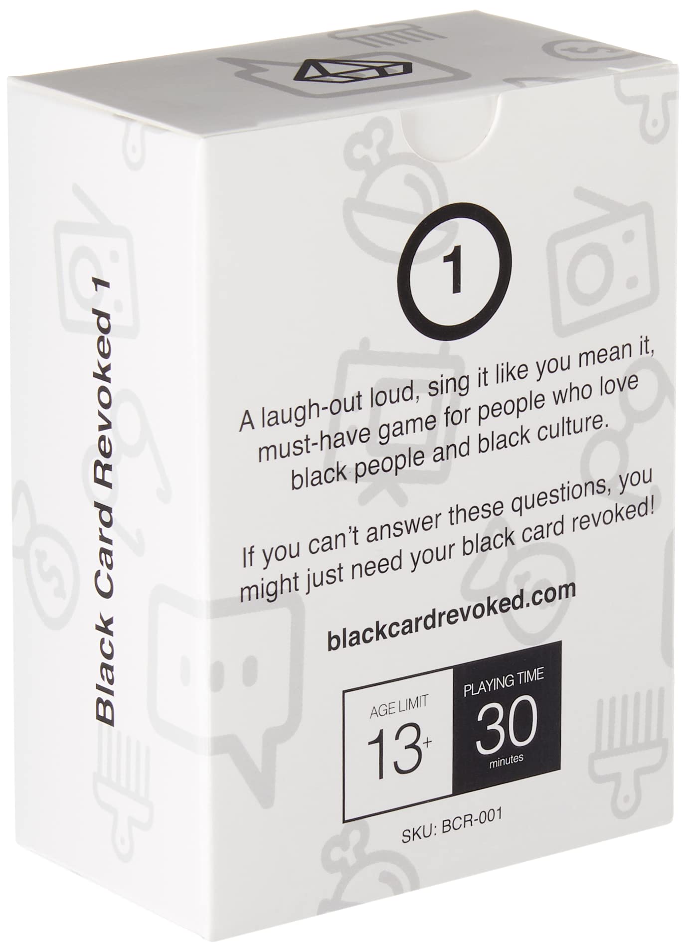 Black Card Revoked Original Flavor - Celebrate The Culture with America’s 1st Black Card Game | The Original Black Trivia | Perfect for Every Cookout