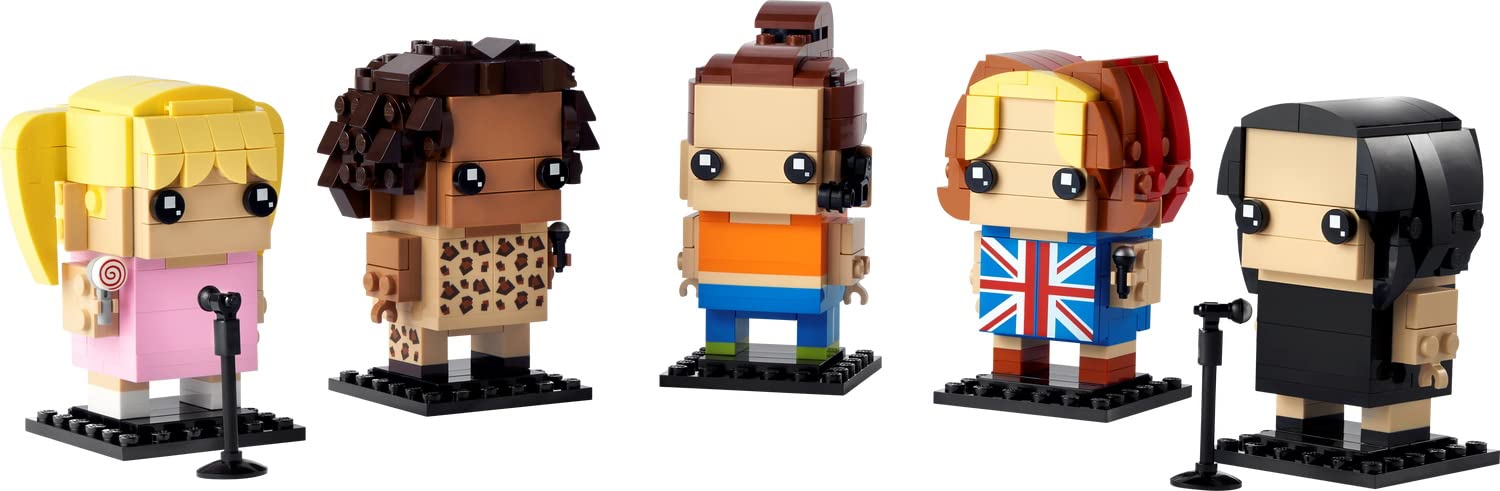 Lego BrickHeadz: Spice Girls Tribute - 578 Piece Building Kit - Lego, #40548, Ages 16+