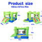 Inflatable Bounce House with Slide, Jumping Castle with Blower