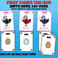 LXElabs Flock of Fame: A Card Game About Famous Chickens Flocking Together in unprecedented Times