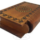 Book Style Wood Puzzle Box Polish Handmade Secret Trick Wooden Box Jewelry Box