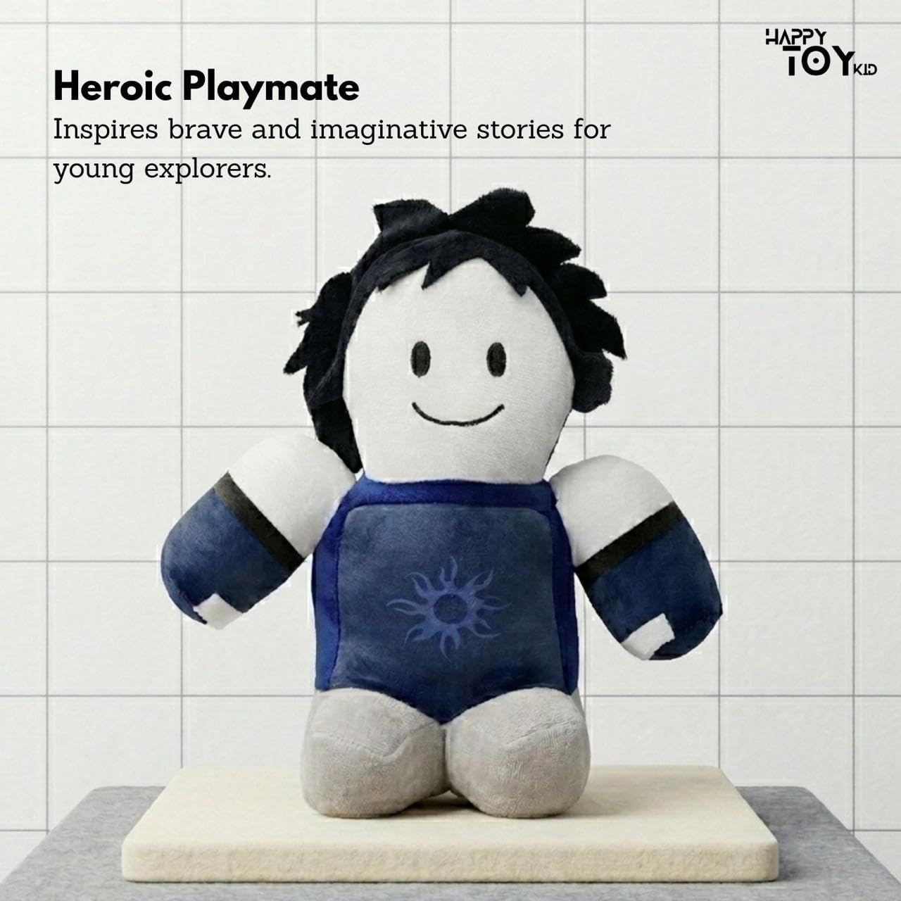 Happy Toy Kid Set of 7 Soft Plush Toys - Fun for Kids, Cuddling, Travel & Playtime Premium Stuffed Toy Collection