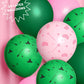xo, Fetti Pink + Green Witch Latex Balloons - 24 pk, 12" | Birthday Decorations, Wizard Decor, Bachelorette Supplies, Girls Party Favor