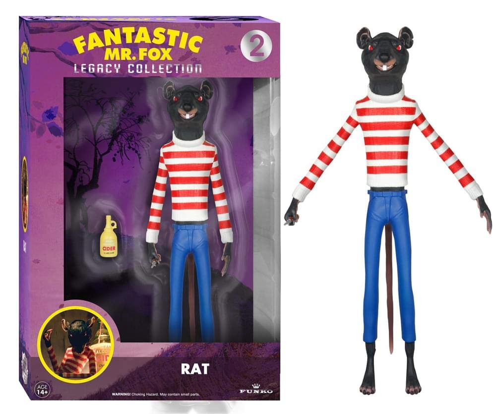 Funko Legacy Action: Fantastic Mr. Fox - Rat Action Figure