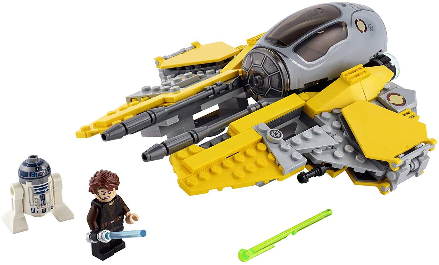 LEGO Star Wars Anakin’s Jedi Interceptor 75281 Building Toy for Kids, Anakin Skywalker Set to Role-Play Star Wars: Revenge of the Sith and Star Wars: