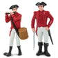 Safari Ltd. Revolutionary War British Army Designer TOOB - Set of 6 Detailed Miniature Figures Including General Cornwallis - Educational Toy