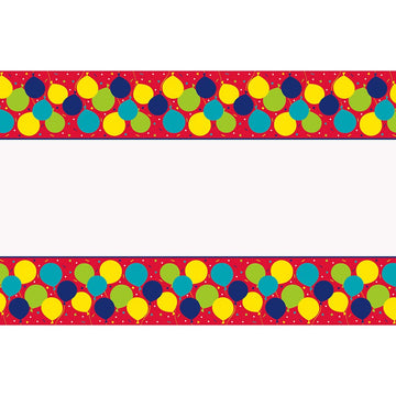 Colorful Balloon Party Plastic Table Cover - 54" x 84" (1 Pc) - Durable Rectangular Tablecloth, Perfect for Birthday Celebrations