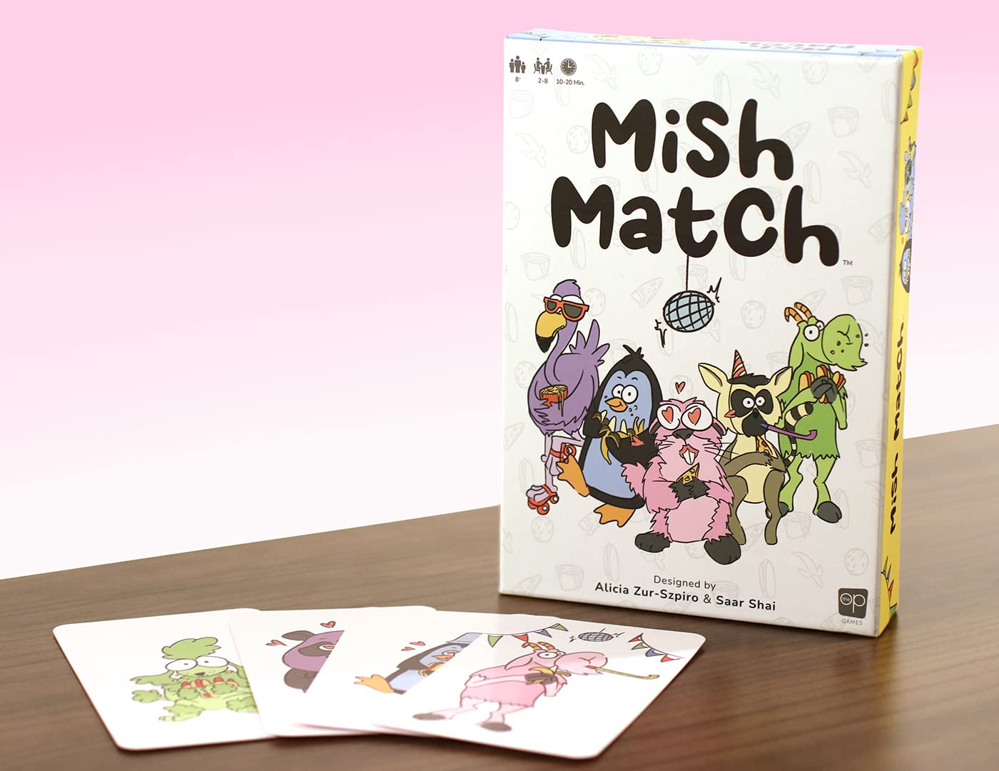 Mish Match | Fast Paced Party Game for 2-8 Players | Ages 8+ | Card Game for Family Night Fun