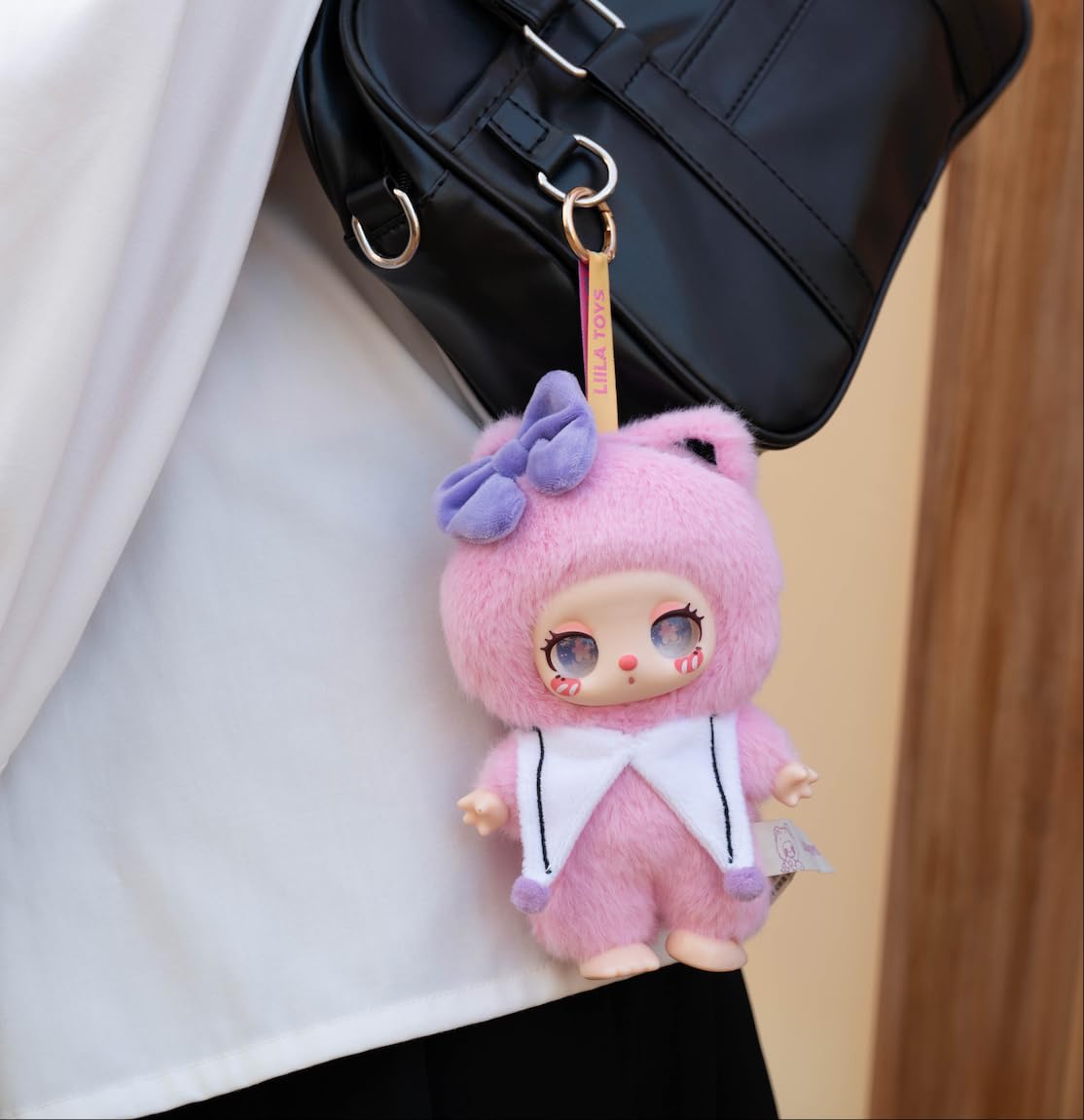 Mystery Fun Liila‘s Lucky Cat Serie Blind Box, Adorable Collectible Toys, 6.3IN Hangable Doll with Unique Designs Birthday Gifts, 1PCS (1 of 9