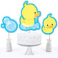 Big Dot of Happiness Ducky Duck - Baby Shower or Birthday Party Centerpiece Sticks - Table Toppers - Set of 15