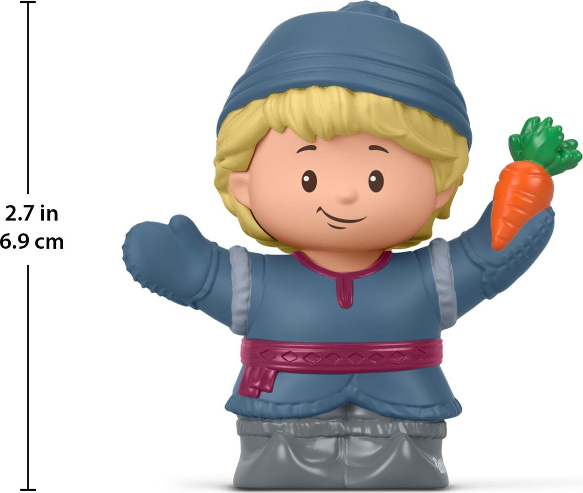 Disney Frozen Kristoff Little People Single Character Figure Toddler Toy for Pretend Play
