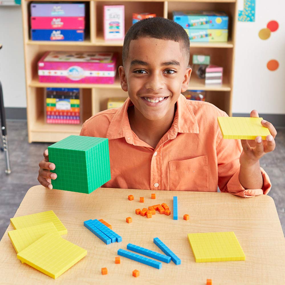EAI Education Base Ten: Differentiated Plastic - Set of 161
