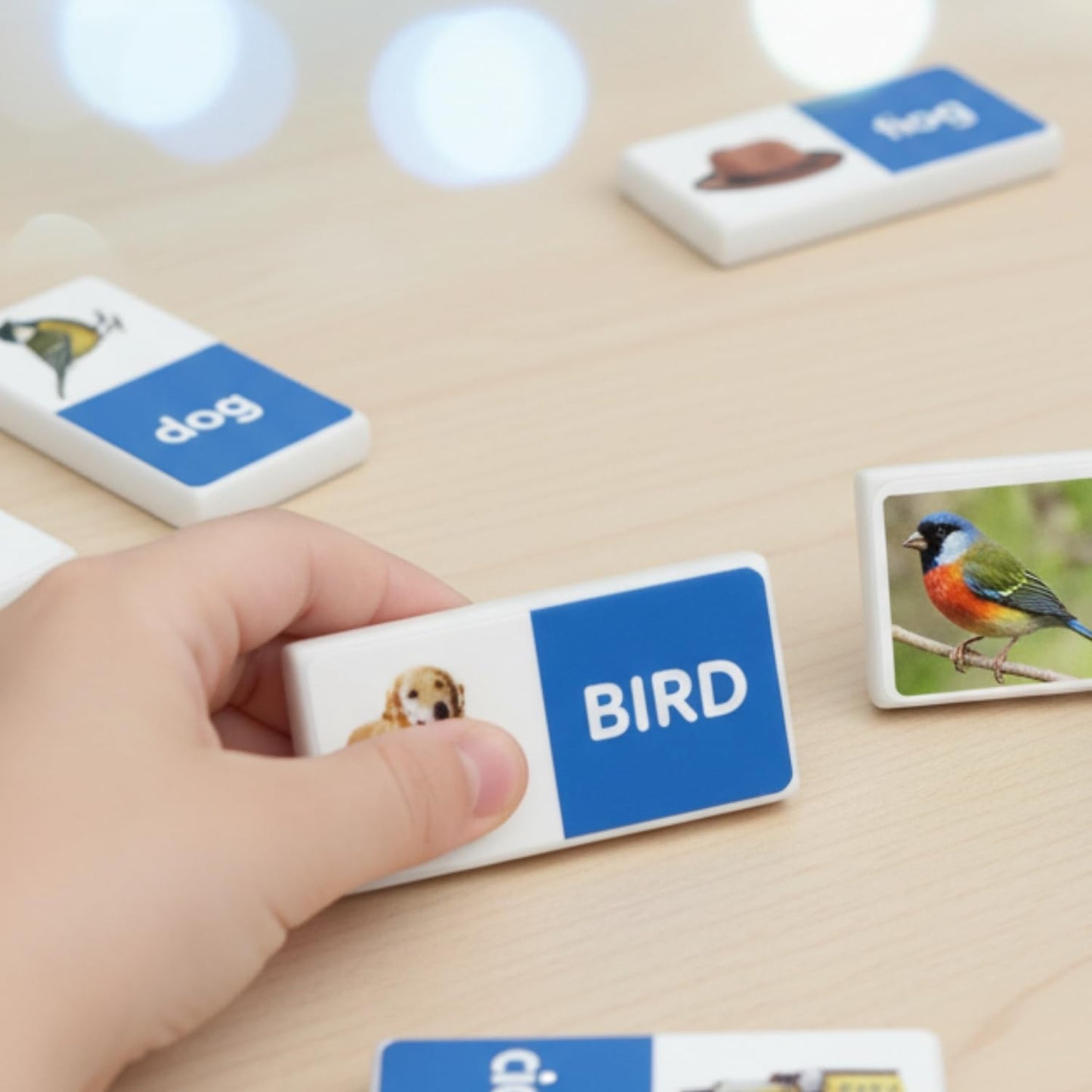 Fun Express First Word Dominoes - 28 Pieces - Educational and Learning Activities for Kids