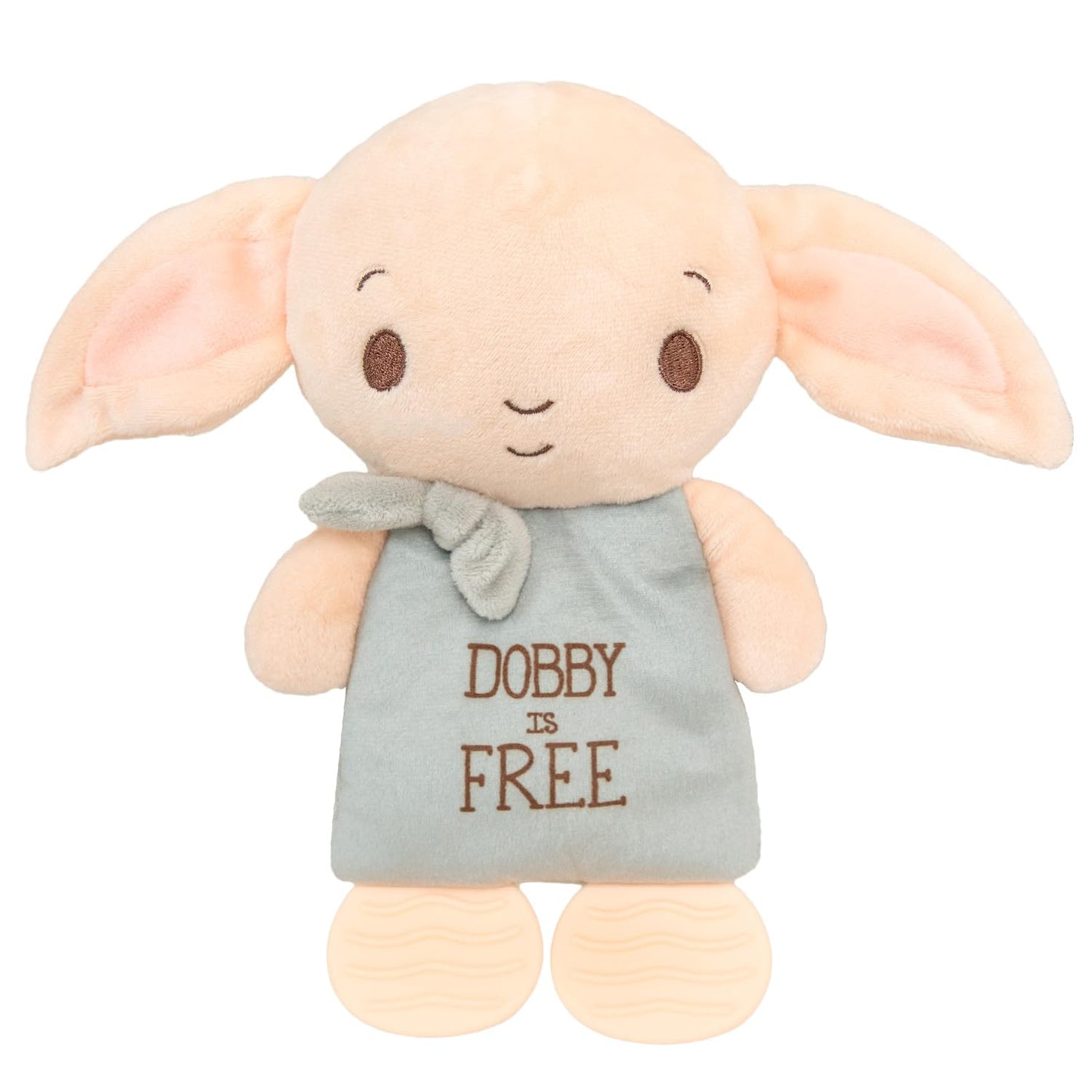 Kids Preferred Harry Potter Dobby Teether Plush Toy Crinkle Cloth for Newborn Baby Boys and Girls 10 inches