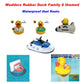 Rubber Duck Space Venture Shuttle, Waddlers Brand Toy Bathtub Rubber Ducks That Floats Upright, Birthday Baby Shower, All Depts.Space Venture Future
