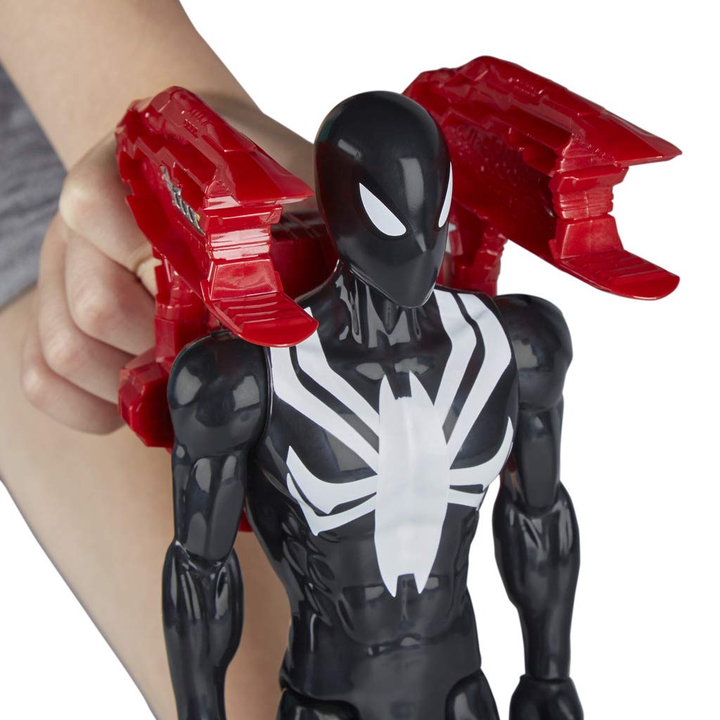 Spider-Man Titan Hero Series Web Warriors: Black Suit Spider-Man