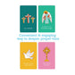 My Catholic Prayer Ring Cards - 27 Brightly Illustrated Prayer Cards with 1.5" Metal Ring - 2.5" x 4" Rounded Corners Religious Cards - Ideal Teaching