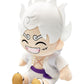 Great Eastern Entertainment One Piece - Luffy (Gear 5) Laughing Sitting Pose Plush 12"