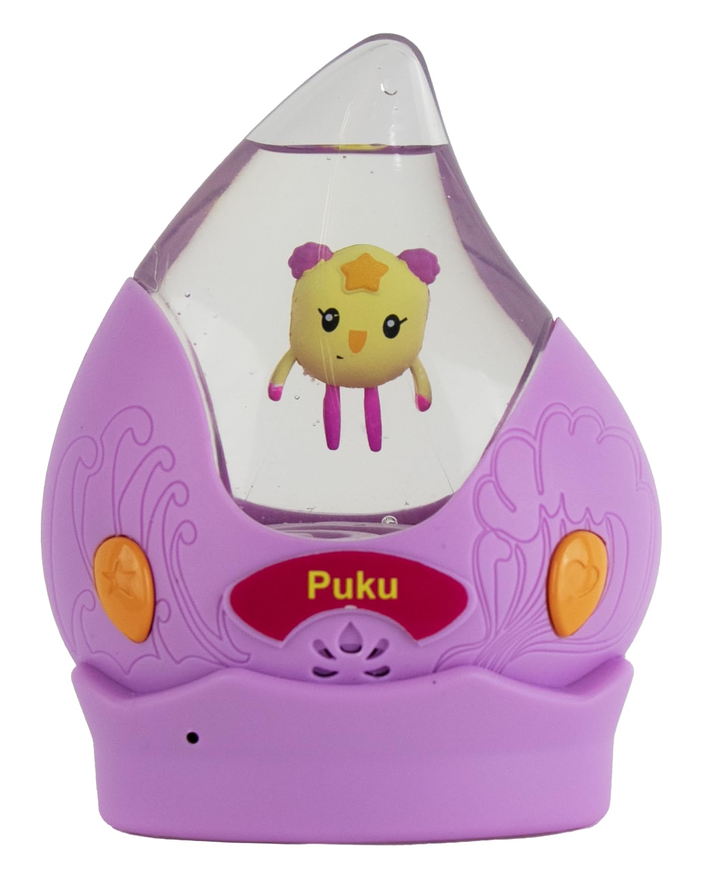 Aqua Pets Puku - Playful, Music-Loving, Interactive Floating Water Pet with Lights, Sounds & 3 Games - Collectible Toy for Kids Ages 6+