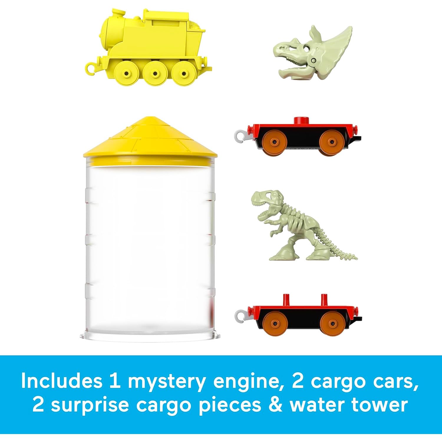 Thomas and Friends Color Reveal Mystery Engines Set for Kids - Bundle with 2 Mini Train Color Reveal Toys Plus Stickers, More | Thomas The Train