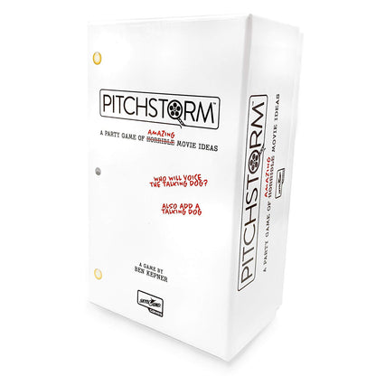Skybound Pitchstorm : Card Game of Pitching Horrible Movie Ideas to the Worst Executives | Fun Party Tabletop Game Enjoyed by Teens and Adults
