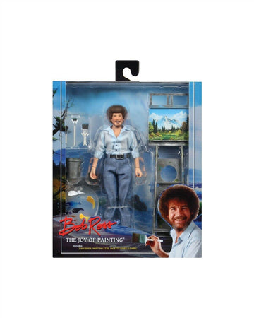 NECA - Bob Ross - 8” Clothed Action Figure - Bob Ross
