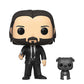 Funko Pop! Movies: John Wick - John in Black Suit with Dog Buddy