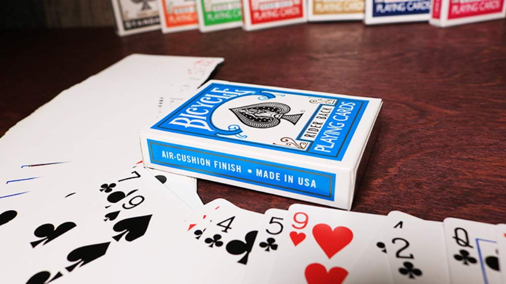 Murphy's Magic Bicycle Poker Size Turquoise Back Playing Cards, 1 Joker Included