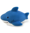 DolliBu Shark Bath Buddy Squirter - Floating Blue Shark Rubber Bath Toy, Fun Water Squirting Bathtime Play For Toddlers, Cute & Soft Sea Life Animal