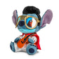 Disney Lilo and Stitch - Collectible White Jumpsuit Elivs Stitch 8 Inch Stuffed Plush Phunny Figure, by Kidrobot