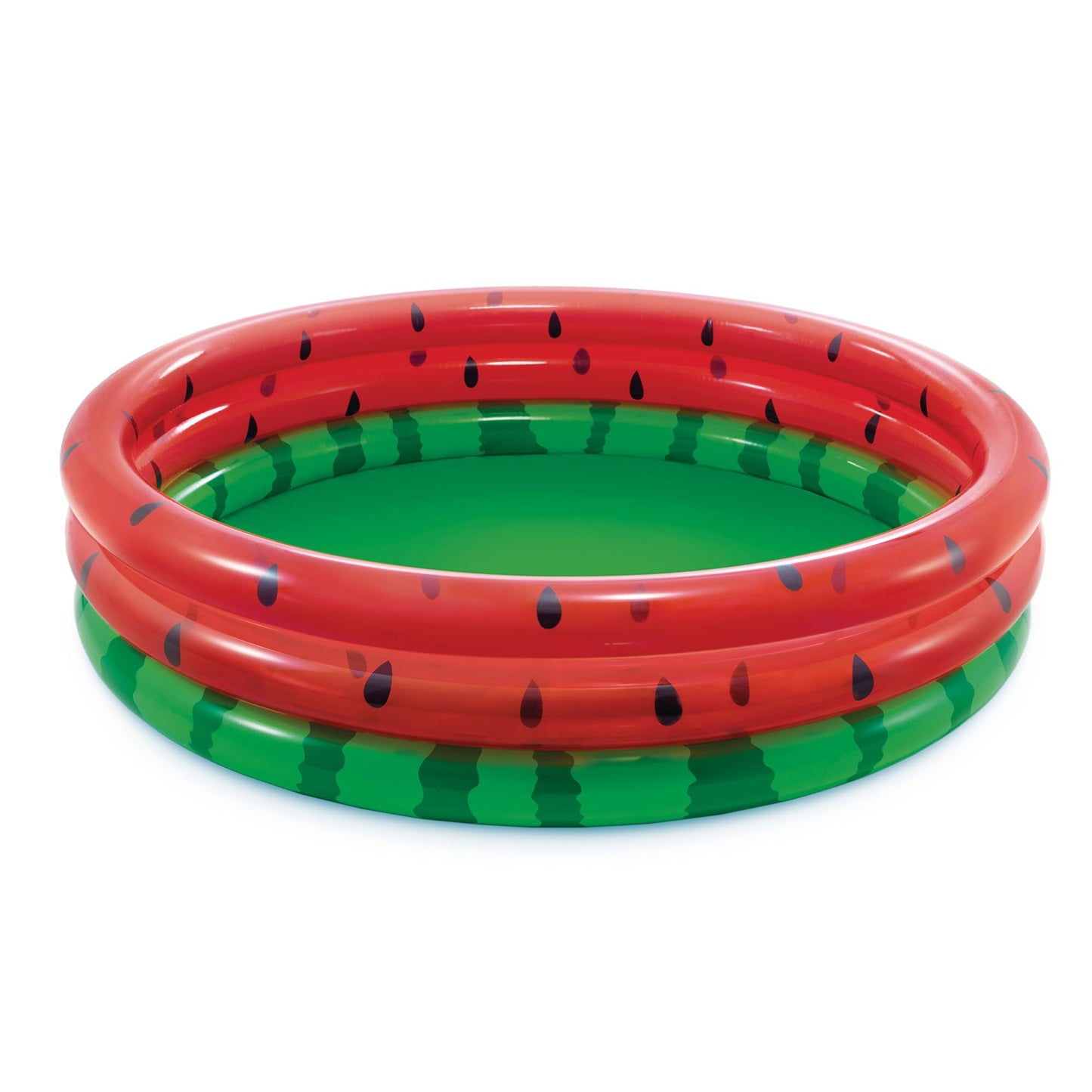 Intex 66-Inch Round Inflatable Outdoor Kids Swimming and Wading Watermelon Pool for Ages 2 and Up