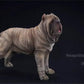 Lana Toys 1:6 Scale Neopolitan Mastiff Dog Figure Realistic Neapolitan Mastiff Animal Model
